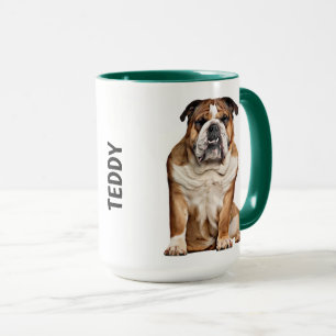 English Bulldog Personalised Mug