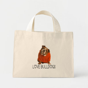 English Bulldog Puppy Dog Tote Bag