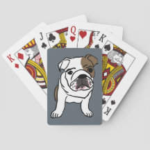 English Bulldog Puppy Pet Dogs Illustration