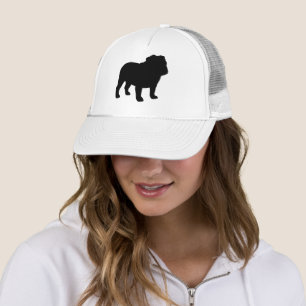 English Bulldog Silhouette Trucker Hat
