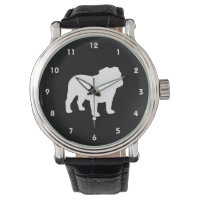 English Bulldog Silhouette