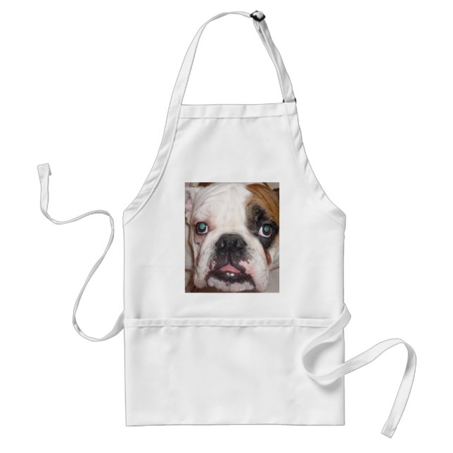 english bulldog standard apron (Front)
