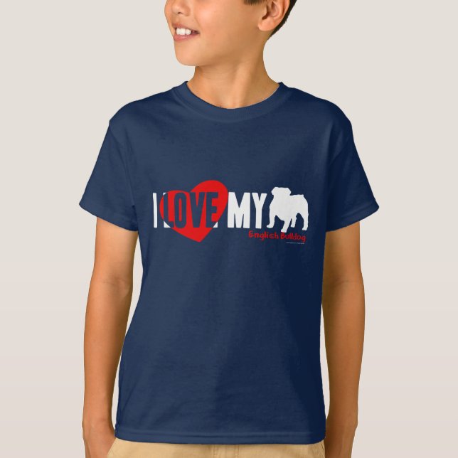 English Bulldog T-Shirt (Front)