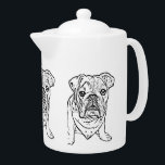 English bulldog teapot<br><div class="desc">English bulldog teapot</div>