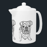 English bulldog teapot<br><div class="desc">English bulldog teapot</div>