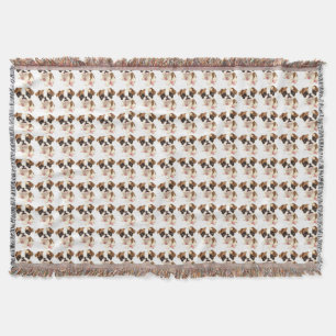 English Bulldog Throw Blanket
