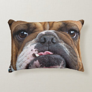 English Bulldog Throw Pillow