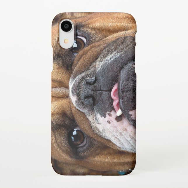 English Bulldog  Throw Pillow iPhone Case (Back)