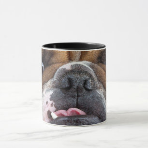 English Bulldog  Throw Pillow Mug