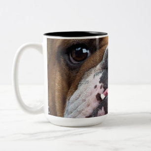 English Bulldog  Throw Pillow Two-Tone Coffee Mug