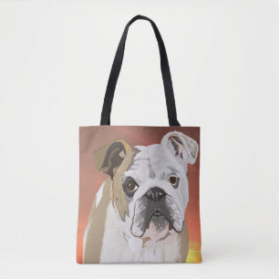 English Bulldog  Tote Bag