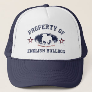 English Bulldog Trucker Hat
