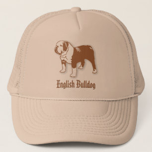 English Bulldog Trucker Hat