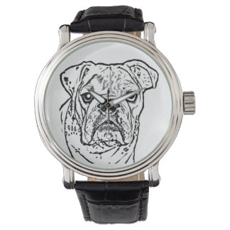 English Bulldog watch