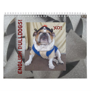 English Bulldogs & Puppies Calendar! Calendar