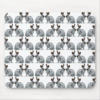 English Bunny Frenzy Mousemat
