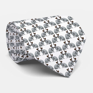 English Bunny Frenzy Tie Dbl Sided (choose colour)