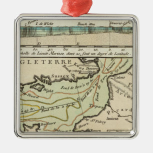 English Channel Metal Tree Decoration