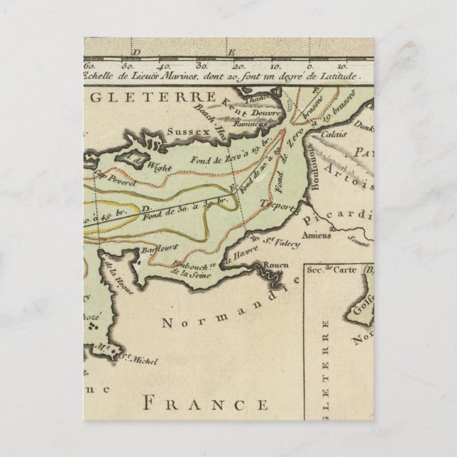 English Channel Postcard (Front)