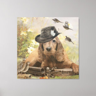 English Cocker Spaniel    Canvas Print