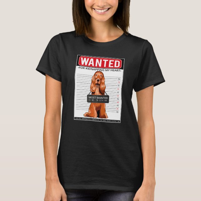English Cocker Spaniel Dog Breed  25 T-Shirt (Front)