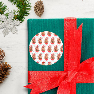 English Cocker Spaniel Dog Breed Christmas Classic Round Sticker
