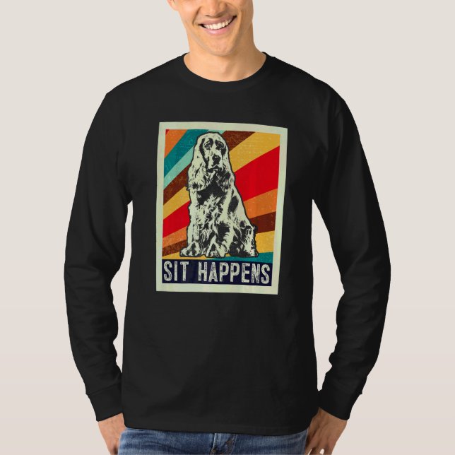 English Cocker Spaniel Dog Breed T-Shirt (Front)