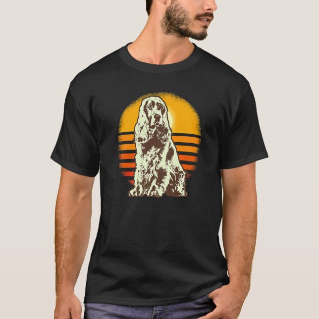 English Cocker Spaniel Dog Breed T-Shirt (Front)