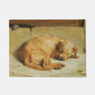 English Cocker Spaniel Dog (by Briton Rivière) Doormat