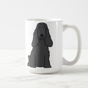 English Cocker Spaniel Dog Cartoon Coffee Mug