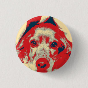 English cocker spaniel, Dog, Puppy 3 Cm Round Badge