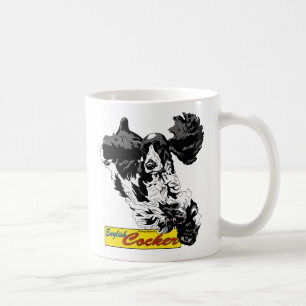 English Cocker Spaniel Jumping Coffee Mug