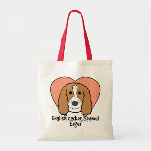 English Cocker Spaniel Lover Tote Bag
