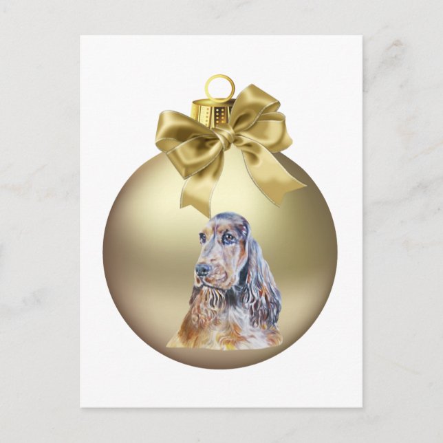 English Cocker Spaniel Postcard (Front)