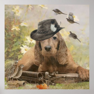 English Cocker Spaniel Poster