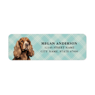 English Cocker Spaniel Return Address Labels
