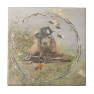 English Cocker Spaniel Tile