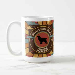 English Cocker Spaniel Vibes- 70s Retro Mug