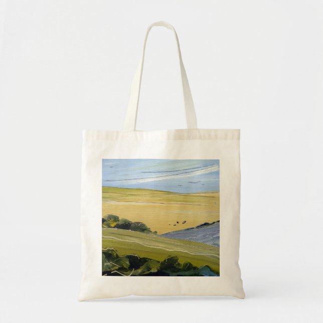 English Cotswold landscape tote bag (Front)