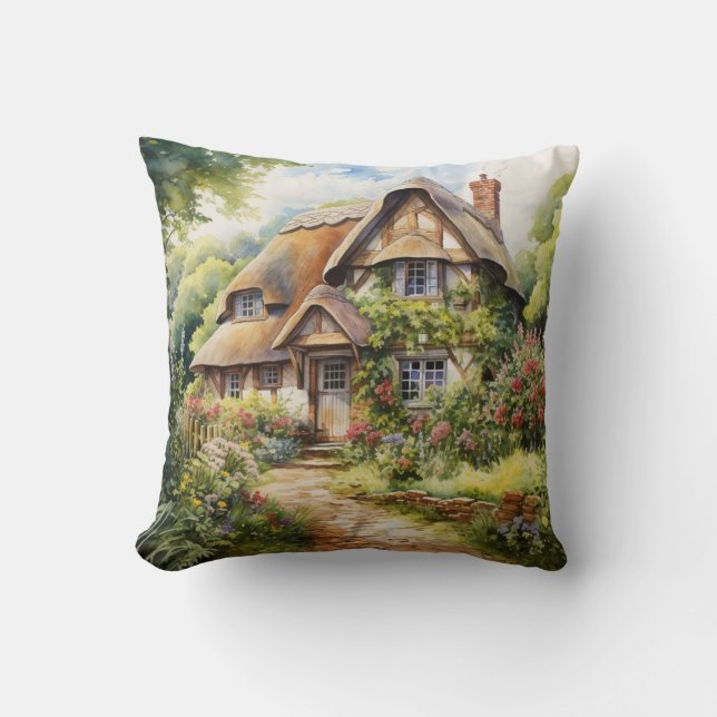 English Cottage Cushion (Front)
