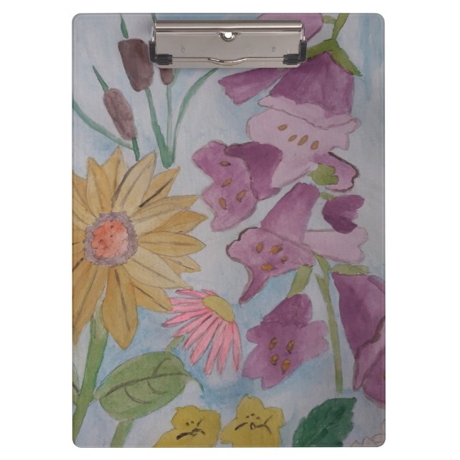 English Cottage Garden Clipboard (Front)