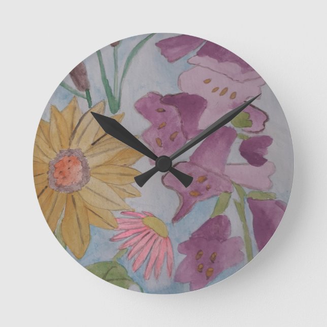 English Cottage Garden Clock (Front)