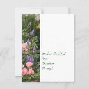 English Cottage Garden Invitation