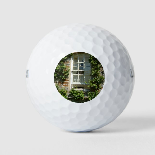 English Cottage I Charming Golf Balls (Front)