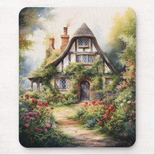 English Cottage Mouse Mat