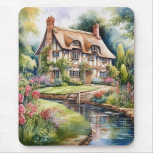 English Cottage Mouse Mat