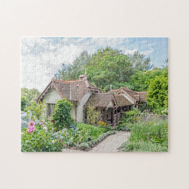 English cottage puzzle (Horizontal)