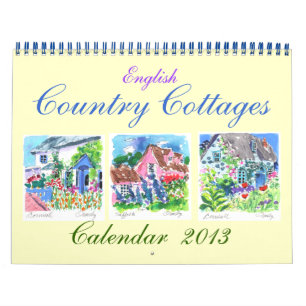 English Country Cottages 2013 Calendar