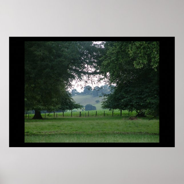 English Country Estate Poster (Front)