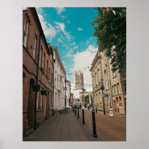 English country Town Poster